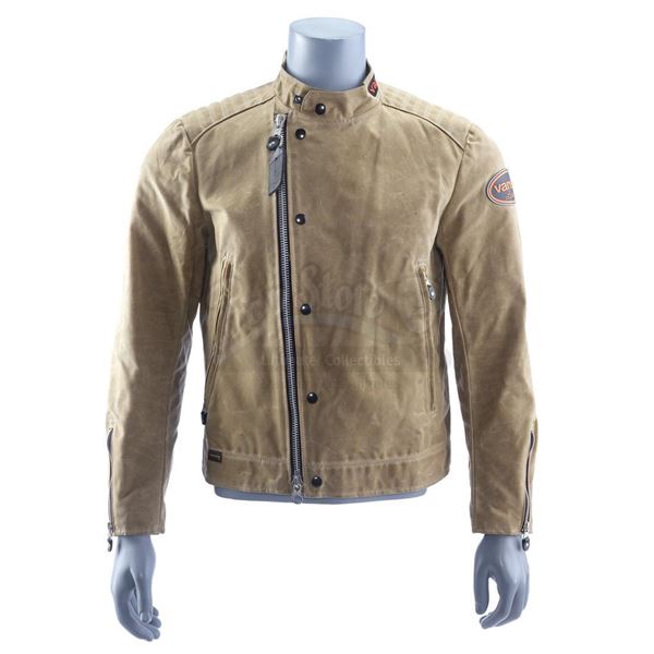 Lot # 931: NOS4A2 (T.V. SERIES, 2019 - 2020) - Chris McQueen's (Ebon Moss-Bachrach) Leather Jacket, 
