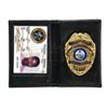 Image 1 : Lot # 945: OUT OF TIME (2003) - Mathius Whitlock's (Denzel Washington) Police Badge and Photo ID Wal