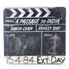 Image 2 : Lot # 952: A PASSAGE TO INDIA (1984) - Clapperboard and Script