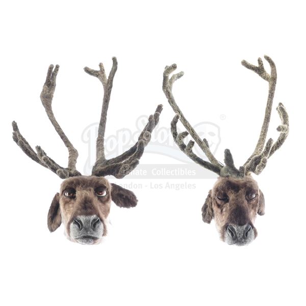 Lot # 1006: THE SANTA CLAUSE 2 (2002) - Animatronic Reindeer Heads