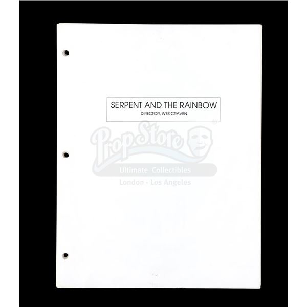 Lot # 1011: THE SERPENT AND THE RAINBOW (1988) - Wes Craven's Collection of Hand-Drawn Storyboards