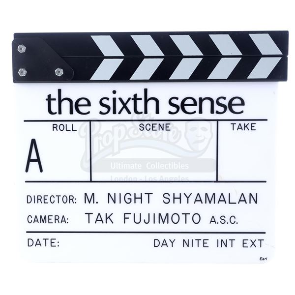 Lot # 1014: THE SIXTH SENSE (1999) - Production-Made Clapperboard