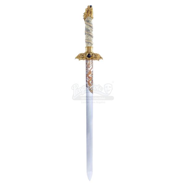 Lot # 1029: SKYSCRAPER (2018) - Will Sawyer's (Dwayne Johnson) Stunt Ceremonial Sword
