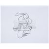 Image 10 : Lot # 1033: THE SNOWMAN (1982) - Dance Sequence Animation Hand-Painted Cel and Two Pencil Sketches