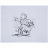 Image 6 : Lot # 1033: THE SNOWMAN (1982) - Dance Sequence Animation Hand-Painted Cel and Two Pencil Sketches
