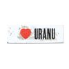 Image 3 : Lot # 1036: SPACEBALLS (1987) - Eagle 5 "I Love Uranus" Bumper Sticker Model Miniature