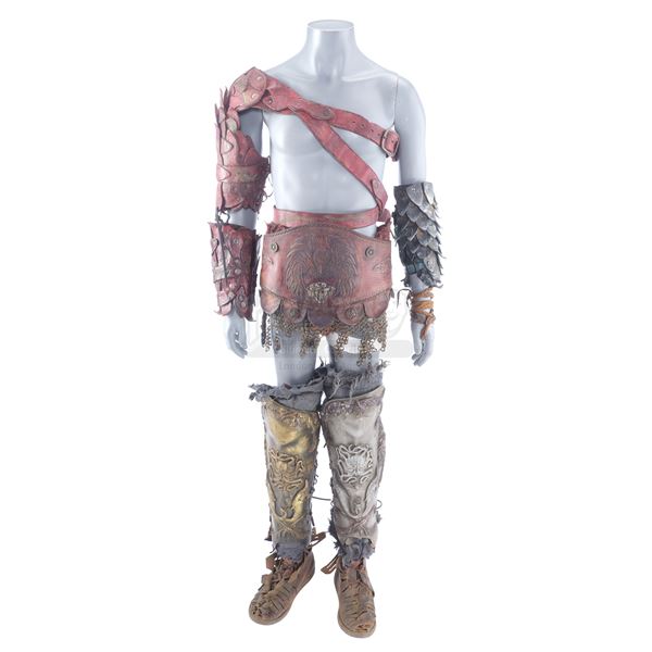 Lot # 1037: SPARTACUS (T.V. SERIES, 2010 - 2013) - Crixus' (Manu Bennett) Battle Armor