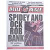 Image 5 : Lot # 1046: SPIDER-MAN 2 (2004) - "Spidey and Ock Rob Bank" Daily Bugle Full Newspaper