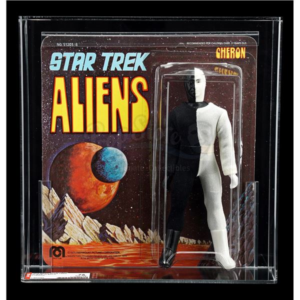 Lot # 1056: STAR TREK (T.V. SERIES, 1966 - 1969) - Cheron Aliens AFA 75 EX+/NM