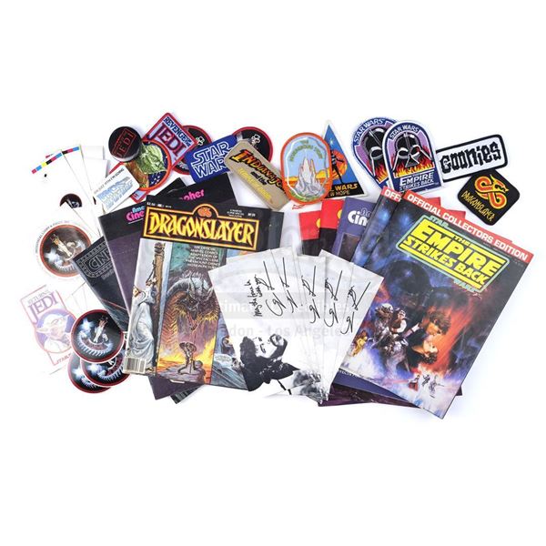 Lot # 1111: INDUSTRIAL LIGHT & MAGIC (ILM) - Industrial Light & Magic (ILM) Patches, Stickers, Pins,