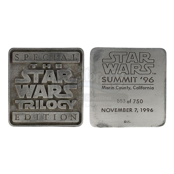 Lot # 1116: STAR WARS: ORIGINAL TRILOGY - 1996 Star Wars Summit "The Star Wars Trilogy Special Editi