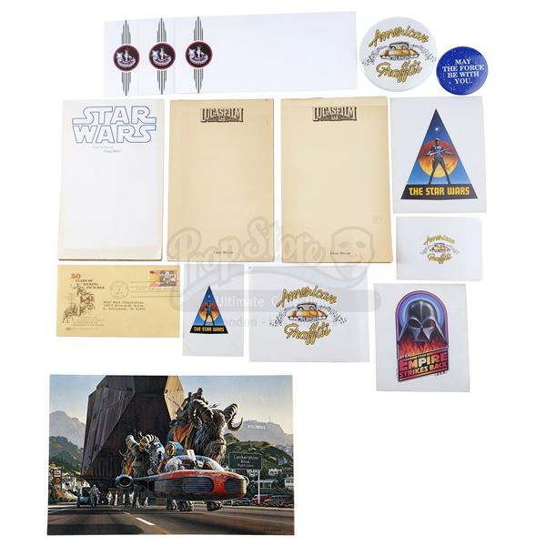 Lot # 1117: LUCASFILM -  Set of Lucasfilm Accessories