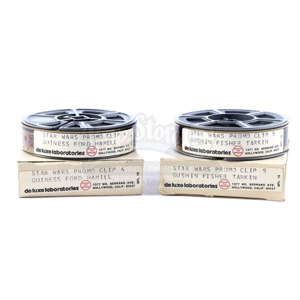 Lot # 1157: STAR WARS - EP IV - A NEW HOPE (1977) - Pair of 16mm TV Promo Reels