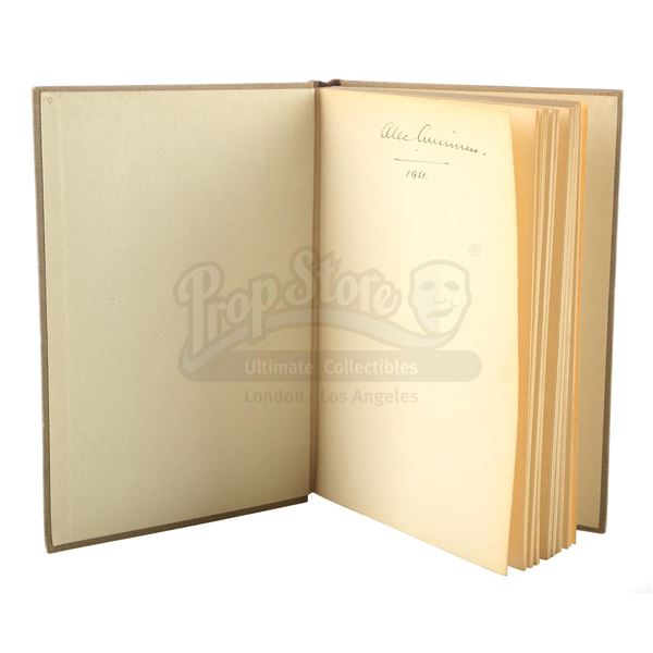 Lot # 1160: STAR WARS: ORIGINAL TRILOGY - Alec Guinness-Owned and Signed Book