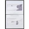 Image 1 : Lot # 1168: STAR WARS - EP V - THE EMPIRE STRIKES BACK (1980) - Pair of Hand-Drawn Hoth Storyboards