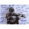 Image 2 : Lot # 1184: STAR WARS - EP V - THE EMPIRE STRIKES BACK (1980) - Crew-Autographed Boba Fett Promo Pho