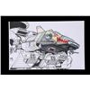 Image 8 : Lot # 1247: STARSHIP TROOPERS (1997) - Collection Of Hand-Colored Spaceship Concepts