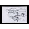 Image 6 : Lot # 1248: STARSHIP TROOPERS (1997) - Collection Of Hand-Painted and Hand-Drawn Concepts for Weapon