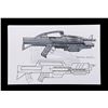 Image 7 : Lot # 1248: STARSHIP TROOPERS (1997) - Collection Of Hand-Painted and Hand-Drawn Concepts for Weapon