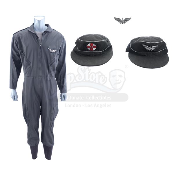 Lot # 1254: STARSHIP TROOPERS (1997) - UCF Fleet Flightsuit with Additional Components