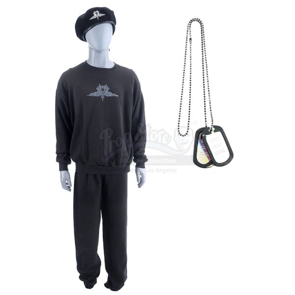 Lot # 1256: STARSHIP TROOPERS (1997) - Mobile Infantry Training Costume Components