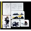Image 9 : Lot # 1260: STARSHIP TROOPERS (1997) - Pair of Hand-Drawn Mobile Infantry Sketches and Printed Tippe