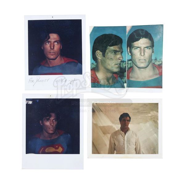 Lot # 1266: SUPERMAN: THE MOVIE (1978) - Superman (Christopher Reeve) Continuity Photographs