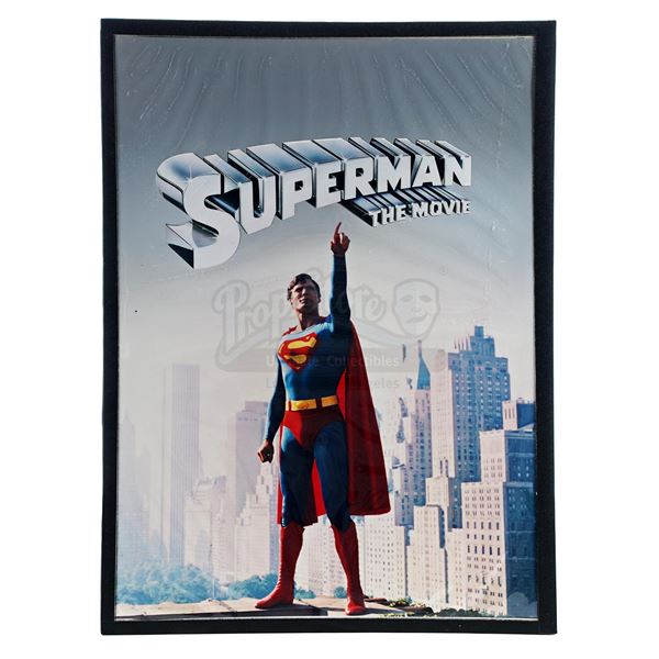 Lot # 1267: SUPERMAN (1978) - Hand-Illustrated Thought Factory Poster Artwork