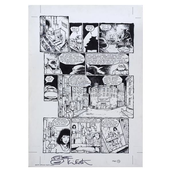 Lot # 1278: TEENAGE MUTANT NINJA TURTLES (1990) - Teenage Mutant Ninja Turtles: The Movie No. 1, Pag