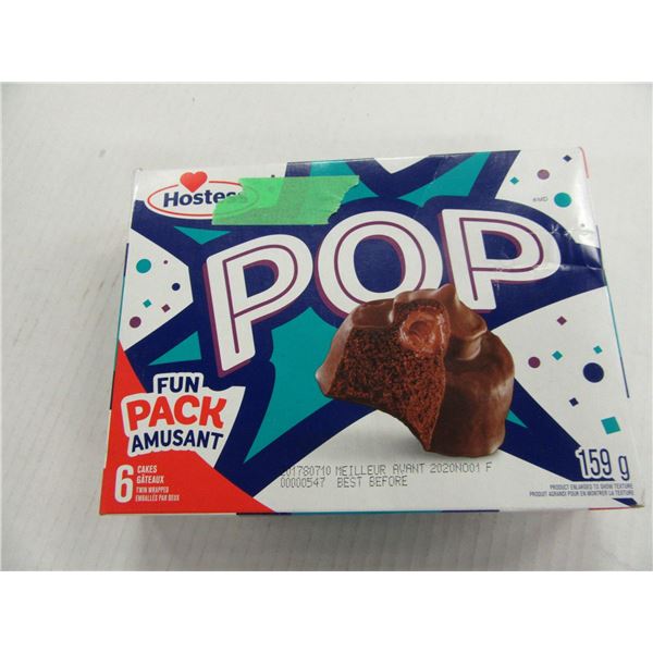HOSTESS POP CAKES BOX