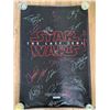 Image 1 : Signed The Last Jedi Movie Poster