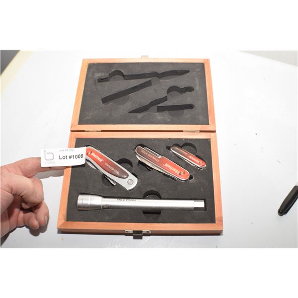 SHEFFIELD KNIFE AND FLASHLIGHT KIT