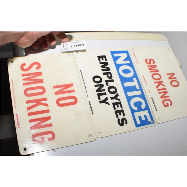 PLASTIC SIGN LOT