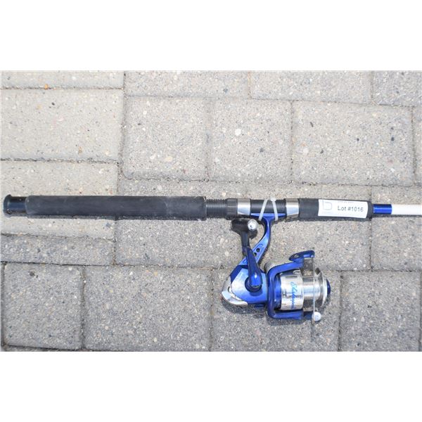 8FT SHAKESPEARE ROD AND REEL FISHING