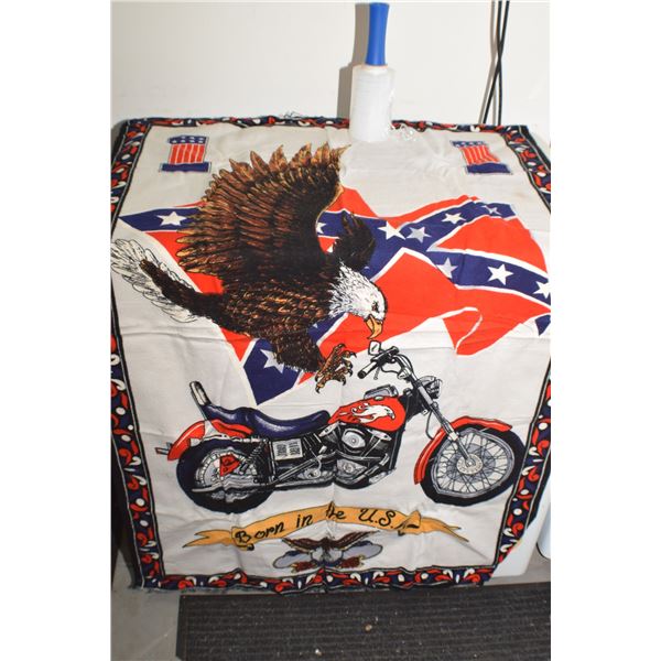 VINTAGE POLITICALLY INCORRECT MOTORCYCLE WALL HANGER