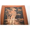 Image 2 : ANTIQUE COPPERCRAFT PRESSED CHINESE PICTURES