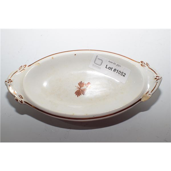 IRONSTONE MEAKIN IRONSTONE SOAP DISH