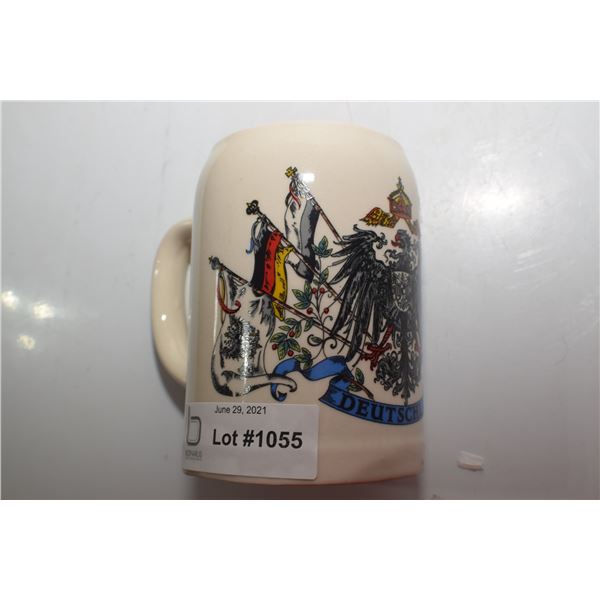 VINTAGE GERMAN POTTERY BEER MUG