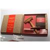 ANTIQUE VALET SAFETY RAZOR KIT STROP ETC