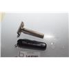 ANTIQUE  SAFETY RAZOR AND KNIFE