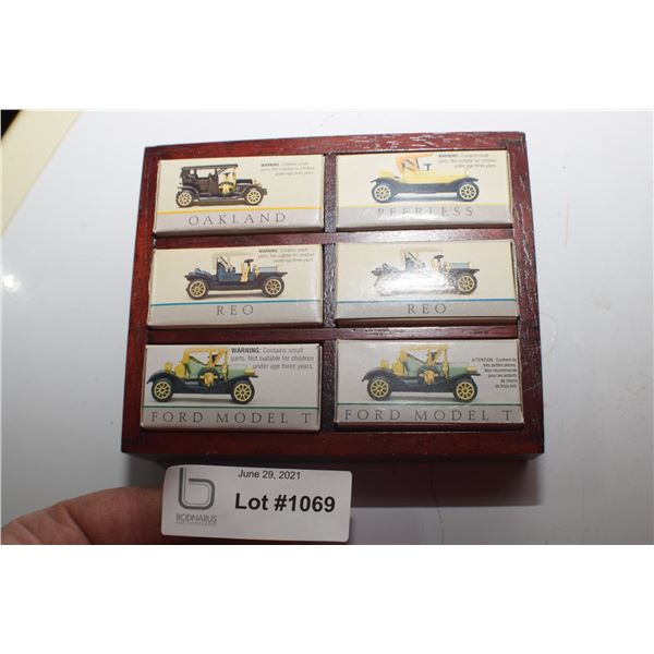 VINTAGE NOS 1:64TH CARS AND DISPLAY