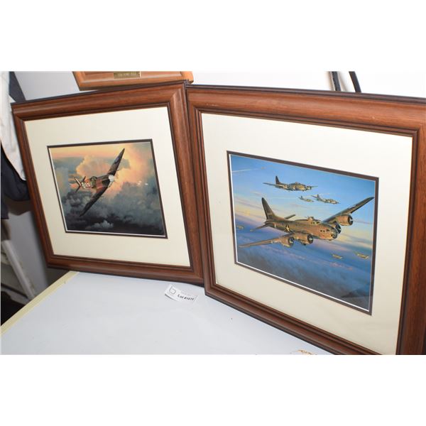 USAF FRAMED FIGHTER JETS MILITARY PICTURES