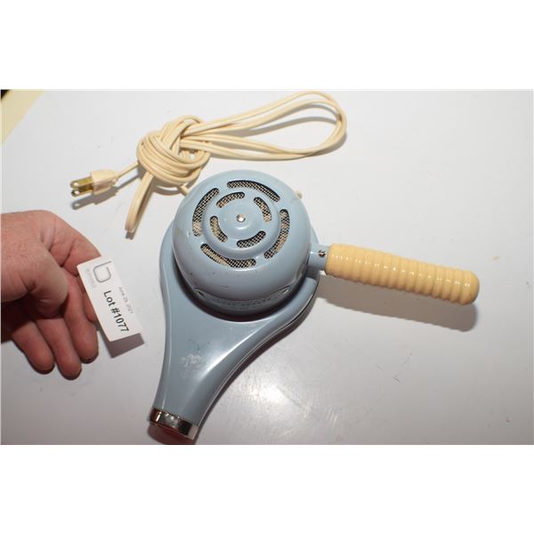 ANTIQUE COLD / HOT AIR DRYER / WORKING