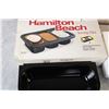 Image 3 : Hamilton Beach Serving Pan Set New
