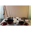 Image 1 : Lot of Baking Pots and Pans + misc kitchenware