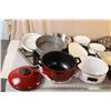 Image 2 : Lot of Baking Pots and Pans + misc kitchenware