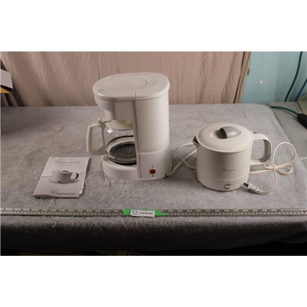 Tea Kettle + Coffee Pot (both tested + working)