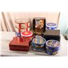 Lot of Cookie Tin Containers