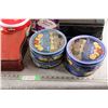 Image 2 : Lot of Cookie Tin Containers