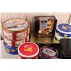 Image 3 : Lot of Cookie Tin Containers
